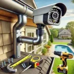 How to Attach an Outdoor Security Camera to a Downspout